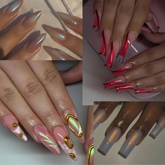 Glazed-OmbrΓ©-Nails-The-Perfect-Gradient-Meets-Shine-2025-Edition NailDaVinci