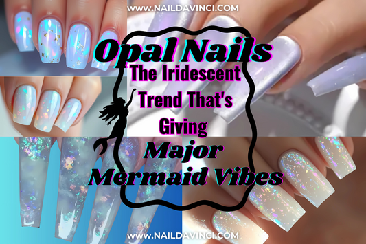 New Opal Nails: The Iridescent Trend Thatโs Giving Major Mermaid Vibes