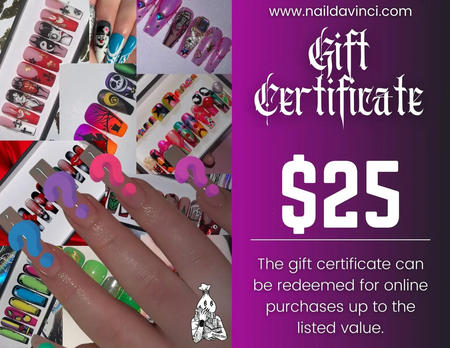 NailDaVinci Digital Gift Card NailDaVinci