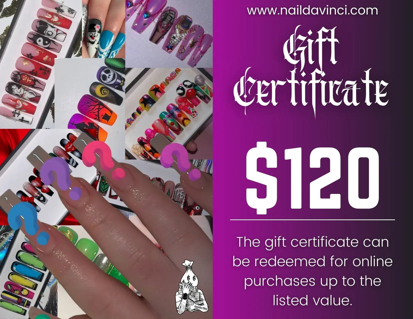NailDaVinci Digital Gift Card NailDaVinci